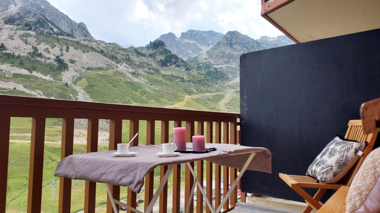 Superbe 3 Pieces Vue Panoramique Pied Des Pistes La Mongie Exterior foto