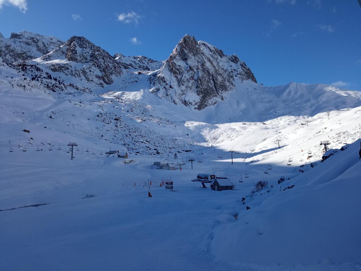 Superbe 3 Pieces Vue Panoramique Pied Des Pistes La Mongie Exterior foto